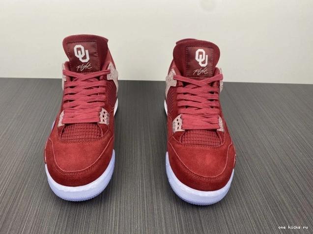 Rep Retro PE Oklahoma AJ4-904282 Sooners Jordan 4 0825